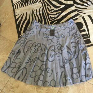 Lazy Oaf  happy sad face skirt size 22 UK New (18 US)